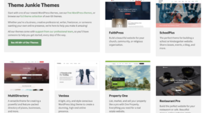 Gratis Seluruh Premium Themes dari Theme Junkie