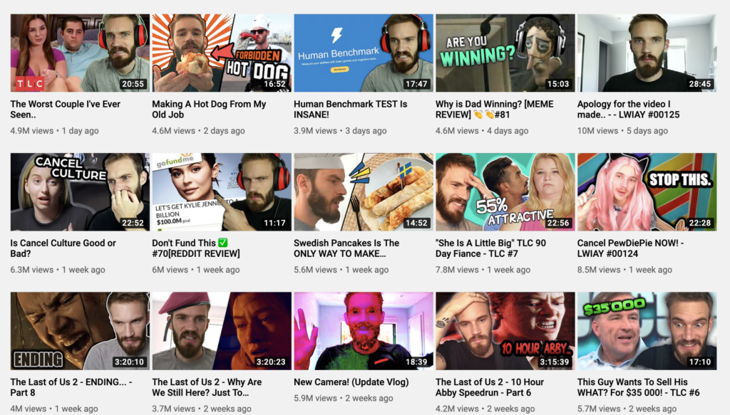 Vlogger terkenal di Dunia