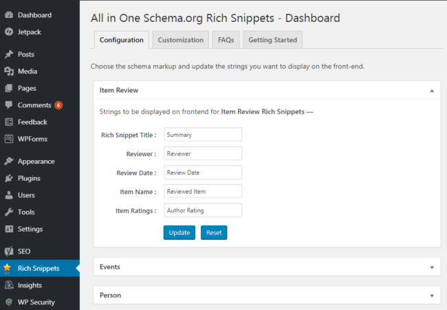 Cara Install dan Setting plugin All in One Schema org Rich Snippets ...
